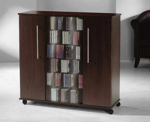 CD/DVD-Sideboard VCM Luxor f�r 900 CDs oder 390 DVDs (CD- und DVD-Moebel)
